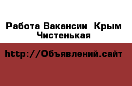 Работа Вакансии. Крым,Чистенькая